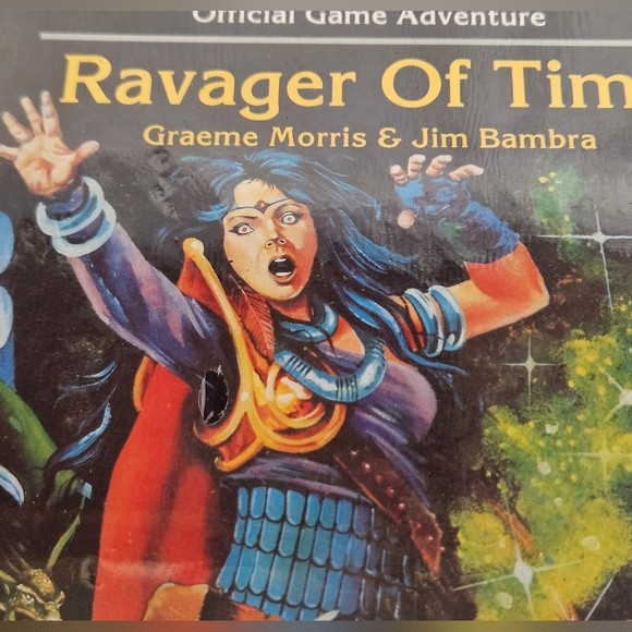 FACTORY SEALED - 1986 ADVANCED DUNGEONS AND DRAGONS - RAVAGER OF TIME -AD&D TSR - Picture 2 of 9